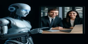 Inteligência artificial auxiliando profissionais em suas finanças